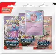 Pokemon Trading Card Games SV5 Temporal Forces 3Pk Blister Cleffa