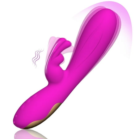 XOPLAY G-Spot Rabbit Vibrator, Vibrating Dildos Vibrators and Adult Sex Toys for Women Couples