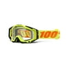 100% Percent - Goggle - Racecraft Attack Yellow - Clear Lens - 50100-026-02