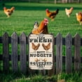 thumbnail image 5 of Vintage Farm Fresh Eggs Chicken Coop Metal Sign Funny Fresh Eggs Sale Here Farm Tin Poster Outdoor Farmers Market Wall Decor 12x8 Inch, 5 of 5