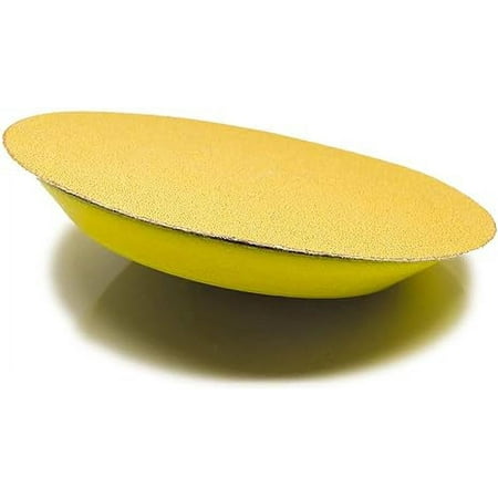 

Benchmark Abrasives 6 A/O Stearated Gold No Holes Hook and Loop Discs With Rubber Backing Pad (50Pack) - 180 Grit