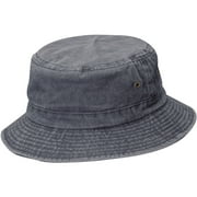 DORFMAN PACIFIC Men's Pigment Dyed Twill Bucket Hat