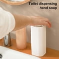 thumbnail image 2 of Billuyoard Dispensador de bomba Baño Vacío Prensa recargable Botella de almacenamiento Ducha Baño Reutilizable Casa de campo Centro comercial Almacenamiento y organización del hogar Negro, 2 of 6