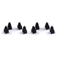 thumbnail image 4 of Riwesomey 4 piezas tapas de vástago de válvula de neumático accesorios de cubierta universales componentes modificados vehículos rueda cubierta de aire Negro 2piezas Riwesomey CBP434651, 4 of 5