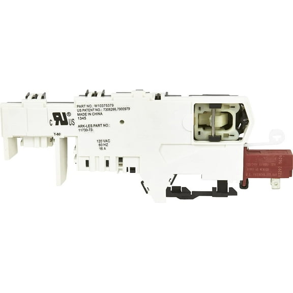 Genuine Whirlpool WPW10375379 Door Lock Latch