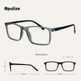 thumbnail image 2 of OPULIZE Unisex's Modern Reading Glasses, 2 of 6