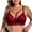 Wine, variant on snilers Push Up Bras for Women No Underwire Lace Racerback Bras Spaghetti Straps Full Coverage Cross Strappy Everyday Bras