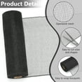 thumbnail image 4 of Plastic Grid Mesh Flower Bouquets Wrapping Paper Net Floral Bouquet Gift Packaging Materials Craft Black 260mm 10 yards/roll, 4 of 6
