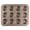 Type C, variant on HomeLife Cupcake Pan 6/12 Cavity Reusable Non-stick Bakeware Carbon Steel Kitchen Biscuit Muffin Tray Mold Pan Bakery Supplies