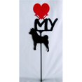 thumbnail image 1 of The Lazy Scroll shibaheart Shiba Inu Love My Heart Sign, 1 of 1