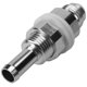 thumbnail image 1 of Conector adaptador de manguera de púas deflectoras de fugas de 5/16 pulgadas a macho 6AN, abocinamiento de fluido de aluminio diseñado para SUV de coche, 1 of 5