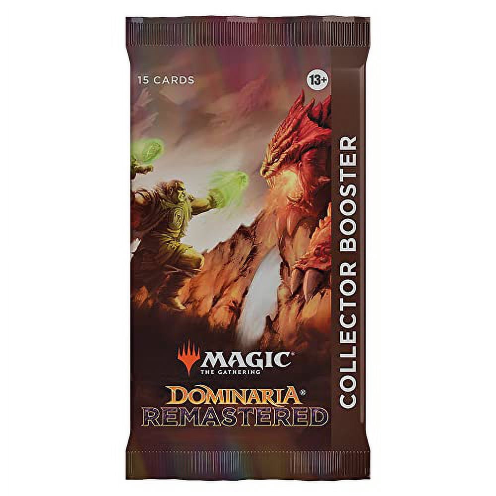 Magic: The Gathering Dominaria Remastered Collector Booster | 15 Magic Cards