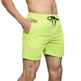 thumbnail image 1 of Pantalones cortos casuales Pantalones de playa de tendencia costera Pantalones rectos de cuarto de hombre, 1 of 6