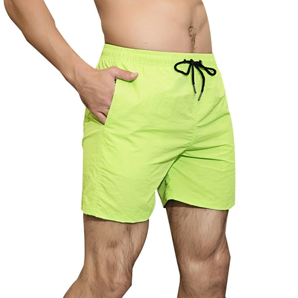 Pantalones cortos casuales Pantalones de playa de tendencia costera Pantalones rectos de cuarto de hombre