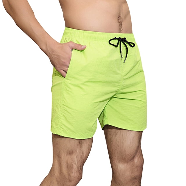 Pantalones cortos casuales Pantalones de playa de tendencia costera Pantalones rectos de cuarto de hombre