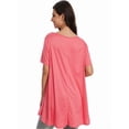 thumbnail image 2 of Plus Size Tops for Womens Summer Clothes Short Sleeve Shirts Casual V Neck Tshirt, 2 of 6
