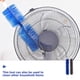thumbnail image 4 of 2 cepillos flexibles para limpieza de ventiladores domésticos. Cepillos multifuncionales para limpiar ventiladores. Herramientas de limpieza para el hogar., 4 of 8