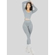 thumbnail image 2 of Set Deportivo Unitalla Mujer Gym Yoga o Casual Blusa y Pants, 2 of 5