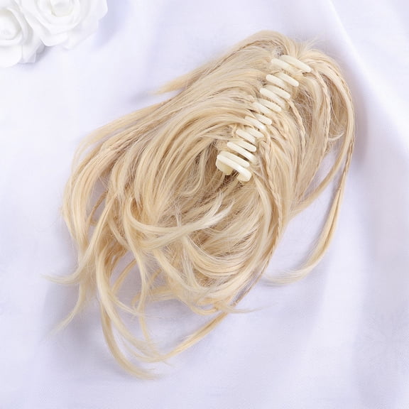 LOLIPPYY Braiding Hair Extensions For Women Hair Fiber Light Yellow 1Pack