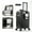 A 20inch, variant on 1pc 20/22/24/26 Inch Front Open Carry On Luggage - ABS+PC Hardshell Suitcase with Double Spinner Wheels, TSA Lock & Lightweight Design, Easy Maneuverability for Stress-Free Travel