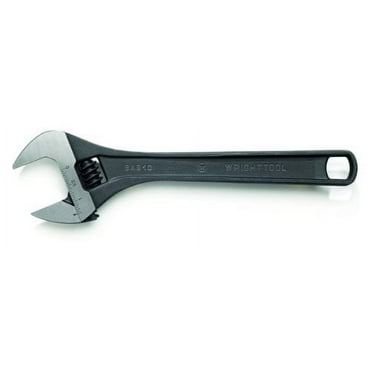 Wright Tool 9ab10 10" Black Adjustable Wrench Old # 9403