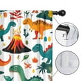thumbnail image 4 of Blackout Kids Curtains,Cute Dinosaur Pattern Childrens Insulated Curtains Set Of 2,Bedroom Essentials,Toddler Room Decor 42x63in(106x160cm), 4 of 4