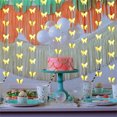 thumbnail image 5 of Topboutique 3D Butterfly Garland Gold Butterfly Decorations Hanging Butterfly for Wedding Baby Shower Birthday Party Home Decorations Pack of 4(6.5 ft/Pack), 5 of 8