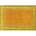 thumbnail image 1 of Ahgly Company Indoor Rectangle Oriental Yellow Traditional Area Rugs, 4' x 6', 1 of 4
