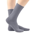 thumbnail image 2 of LckLvx Boys Girls Crew Socks Lightweight Athletic Running Socks Colorful Knit Calf Socks, 2 of 5