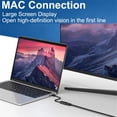 thumbnail image 3 of Cable HDMI 4K a adaptador Mini DisplayPort 1080P Mini MDP macho a hembra compatible con HDMI para adaptador de computadora portátil Apple MacBook Air Pro, 3 of 6