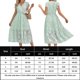 thumbnail image 2 of Vestidos de Fiesta Elegantes ajustado para mujer Vestido de cóctel de estilo elegante Traje de vacaciones Cgtredaw Verde T M para Mujer, 2 of 9