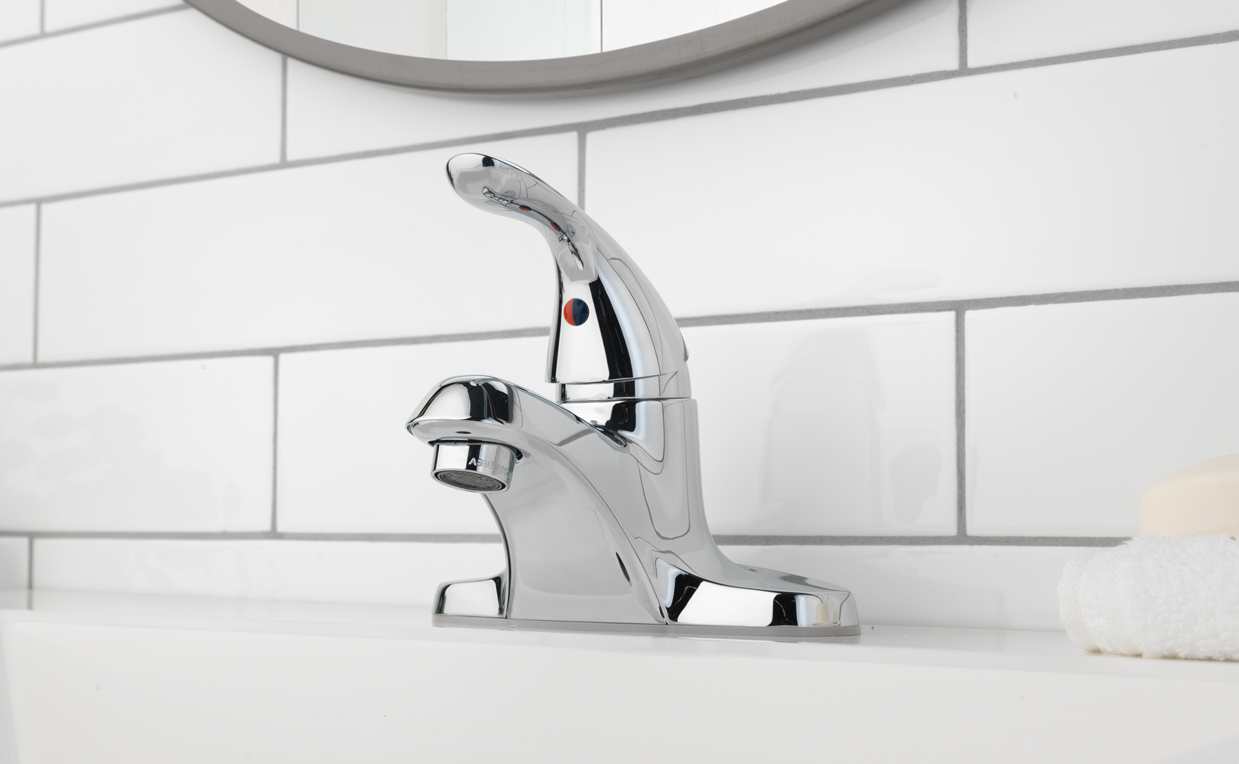 Mainstays 4 Inch Centerset Single Handle Bathroom Faucet photo 6