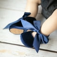 thumbnail image 6 of Meckior Baby Girls Dress Shoes Infant Mary Jane Bowknot Soft Sole Shoes for Newborn First Walker, 6 of 6