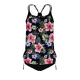 thumbnail image 5 of Babcutegg Women's Printed Bikini Set 2 Piece Pullover Top with Built-in Liner and Matching Briefs Swimwear Red Size M, 5 of 5