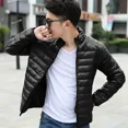 thumbnail image 4 of Chaquetas de plumas para hombre Abrigo acolchado para hombre Parkas acolchadas ligeras Novedades modernas y rebajas de invierno Modelos de ropa de abrigo vintage 2024, 4 of 5