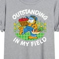 thumbnail image 3 of Garfield - Outstanding In My Field - Juniors Ideal Flowy Muscle T-Shirt, 3 of 5