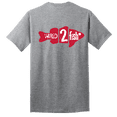 thumbnail image 2 of Wired2fish Fish Logo T-Shirt - Athletic Grey, Medium, 2 of 2