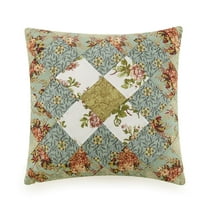 Modern Heirloom Olivia Green Decorative Pillow, Square
