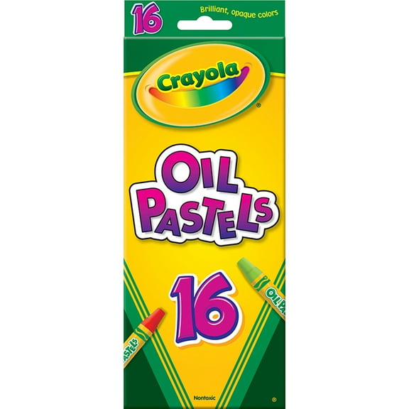 Crayola Oil Pastels, 16 Per Box, 12 Boxes
