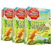 Tiny But Mighty Light Butter Heirloom Popcorn, for the Microwave, Pack of 3