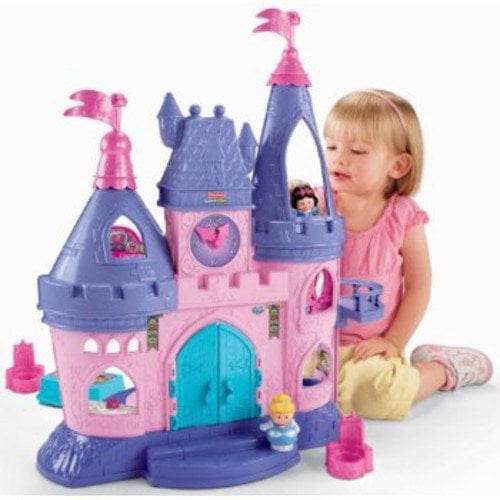 little people princess horse castle