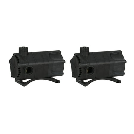 Little Giant Water Pump - Little Giant 5/8 HP 4280 GPH Dual Discharge Waterfall Pump w/ 16' Cord (2 Pack)