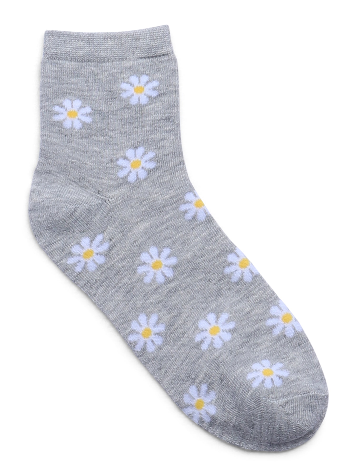 No Boundaries Ankle Socks, 3-Pack, Women's, Size 4-10
