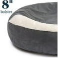 thumbnail image 6 of PELZIN Small Dog Bed for Small Dogs Up to 30lbs - Washable Burrow Puppy Beds with Blanket Attached - Covered Dog Cave Bed with Anti-Slip Bottom - Charcoal Gray, 27", 6 of 9