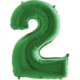 thumbnail image 3 of Scooby Doo 2nd Birthday Party Supplies Balloon Bouquet Decorations - Green Number 2, 3 of 7