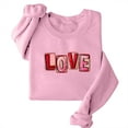 thumbnail image 4 of Sweatshirt for Women Perfect For Daily Wear or Loungewear! The Best Choice for Valentine's DayXXL Purple Valentine's Day Sweatshirt, 4 of 5