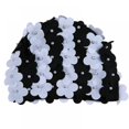 thumbnail image 1 of Wuffmeow Women Swim Pool Beach Swimming Cap Attractive Hat Free size for Women Petals Bathing Cap, 1 of 5