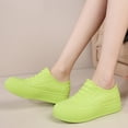 thumbnail image 6 of AUDeals Women’s Slip Resistant Leather Oxfords Wide Round Toe Nursing Work Shoes Lightweight Comfortable Business Shoes (Green, 7.5), 6 of 6