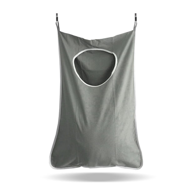 Bewildely Bolsa colgante con cremallera para ropa sucia, calcetines, tela Oxford, reutilizable, lavable, cesto para ducha, bolsas de almacenamiento, Almacenamiento y organización del hogar Bewildely HA008776-00