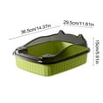 thumbnail image 3 of 2025 Eco-Friendly Litter Box - Extra Large Open Design for Senior & Overweight Cats | Veterinarian Recommended with Odor Control Technology, 3 of 6